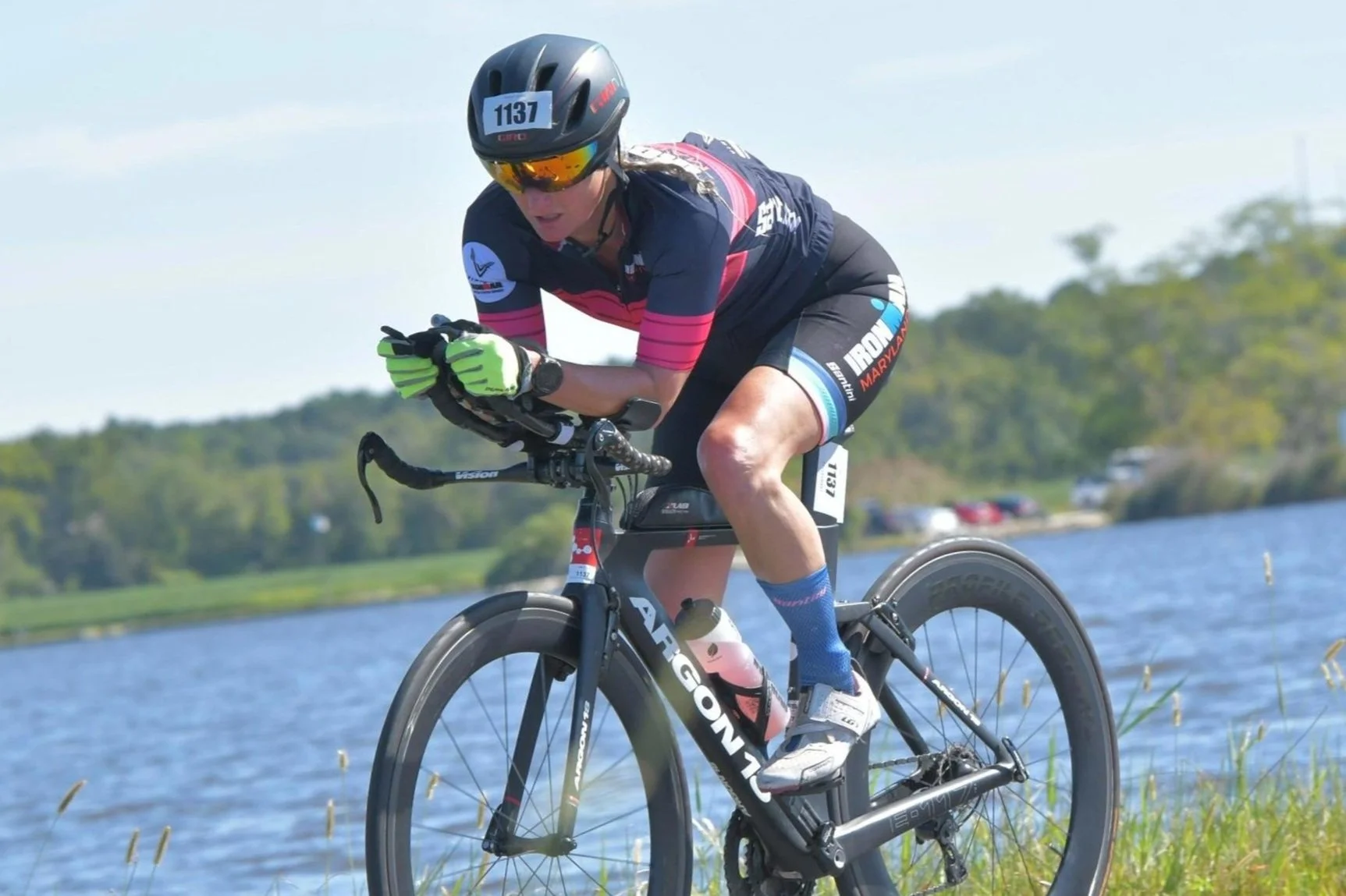 Sundy Grubel cycling