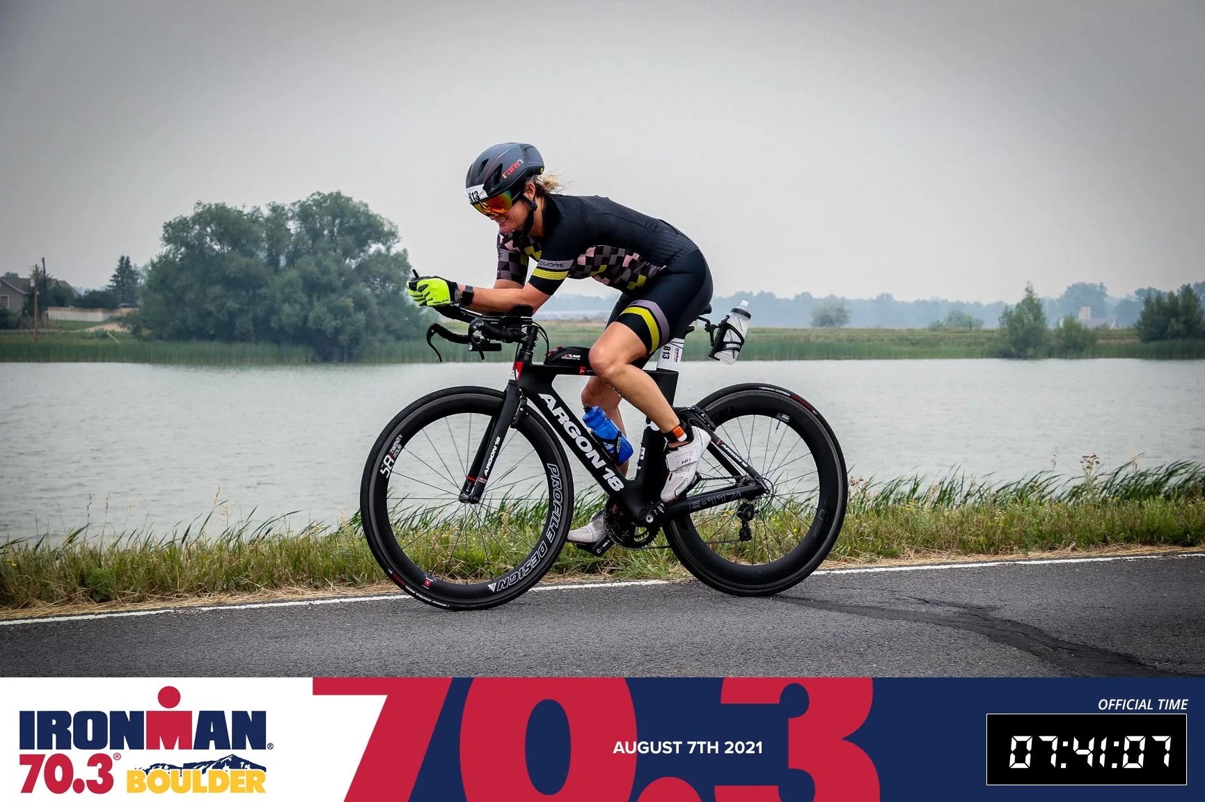 Sundy cycling in Ironman 70.3